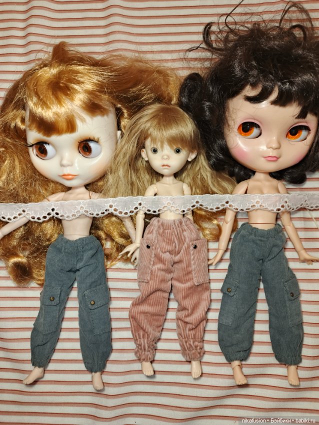 Штанишки с карманами на куклу Блайз, Ландуду и похожих (фото 2)