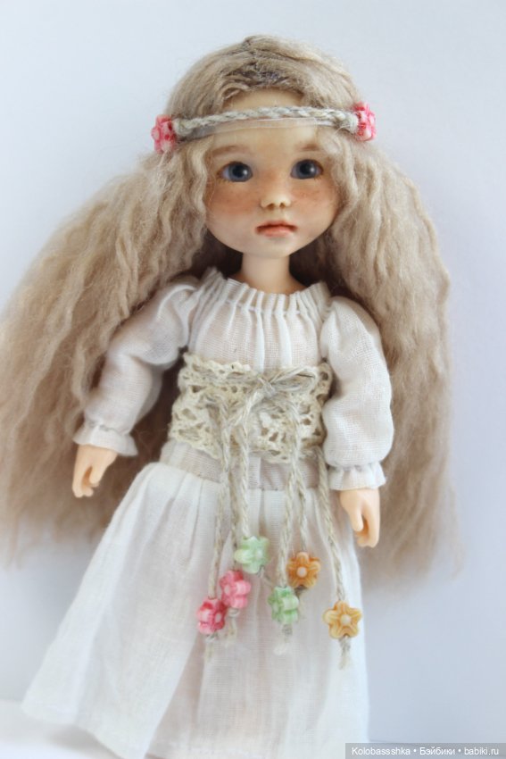 Авторская куколка Селена 13см (фото 5)