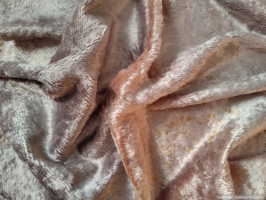 Плюш винтажный весенние цвета (фото 6)