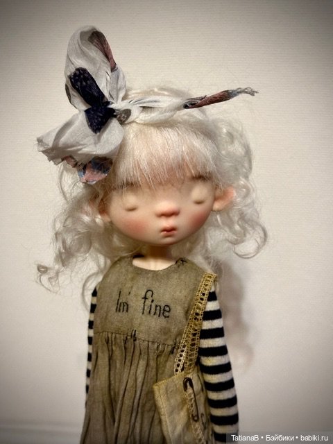 Птичка сплюшка — Авторские куклы (фото 3)