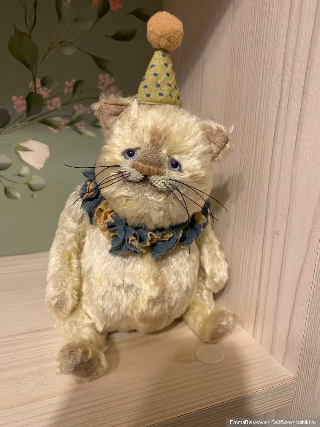 Кот Снежок♥️ — Авторские игрушки (фото 4)