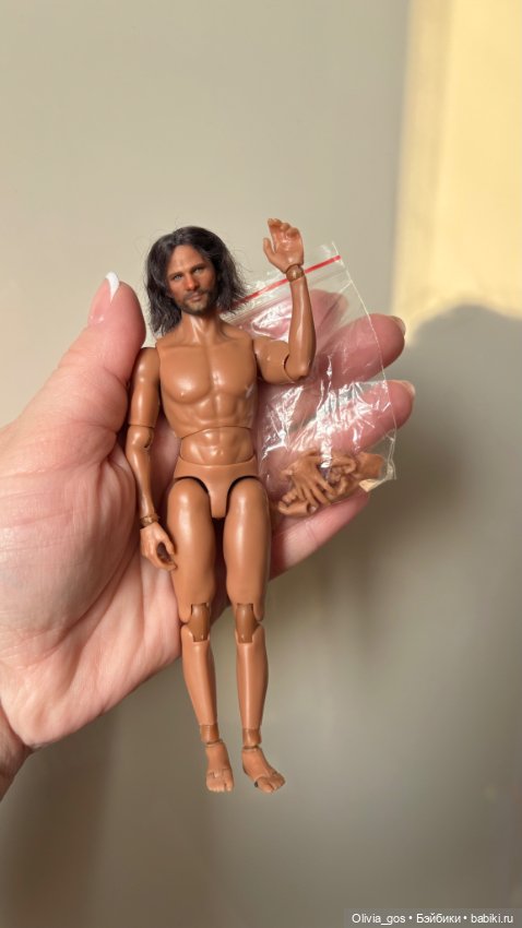 Арагорн 1/12 шарнирный — Шарнирные куклы (не BJD) (фото 3)