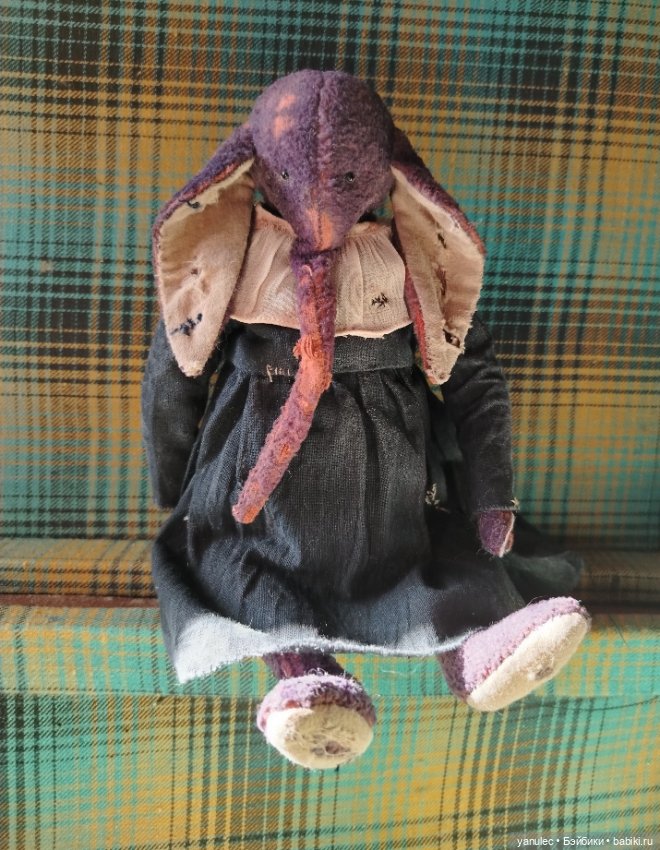 Слониха в стиле Тедди — Авторские игрушки (фото 5)