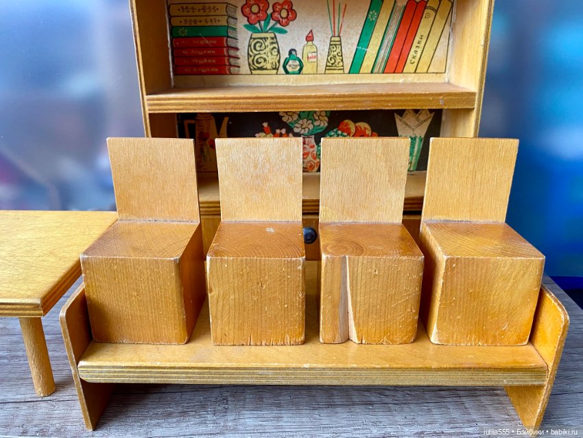 Набор мебели СССР — Кукольная мебель (фото 6)