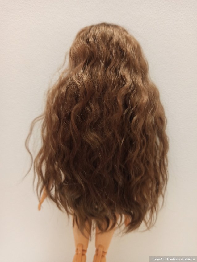 Гибрид головы чудо-женщины, прошитой локонами козы на mtm теле (фото 2)