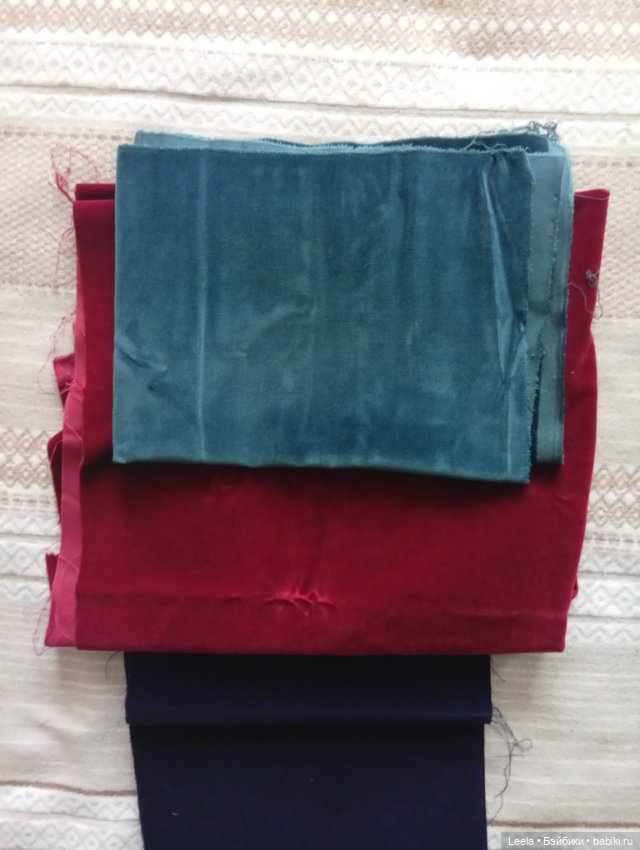 Лот хлопкового бархата — Одежда (фото 8)