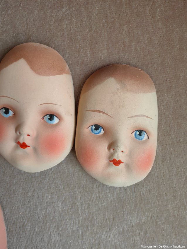 Винтажные личики, картонаж (фото 7)