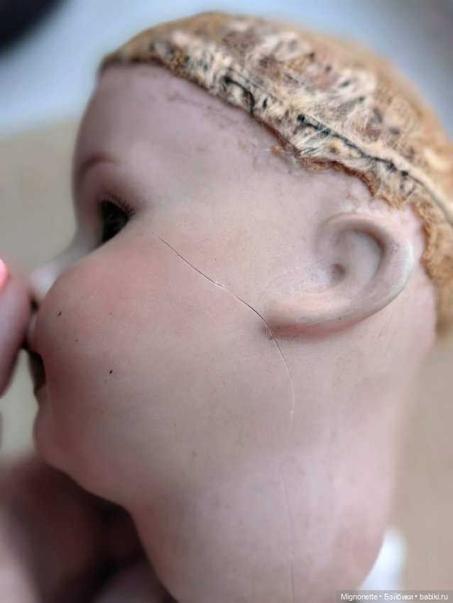 Антикварный пупс в реставрацию (фото 6)