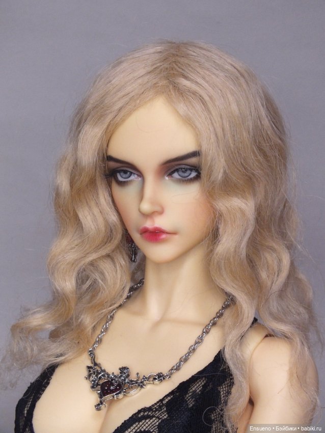 Парик на большую куклу, размер 8-9