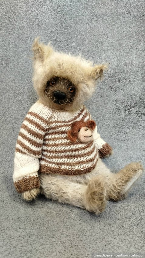 Медвежонок Стивен — Авторские игрушки (фото 3)