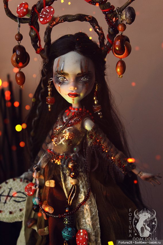 ООАК Monster high Монстер Хай Хранительница Леса (фото 4)