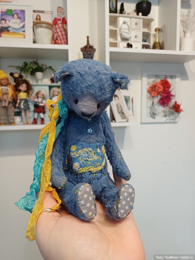 Малыш Vincent синий как полотно Ван Гога (фото 3)