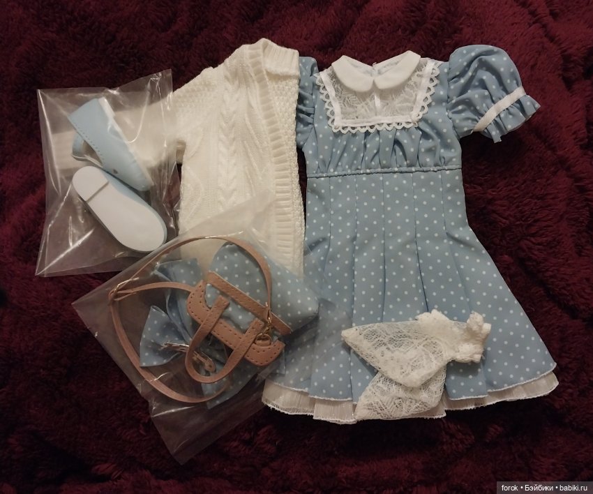 Аутфит Сэнди Ruby Red — Одежда для кукол