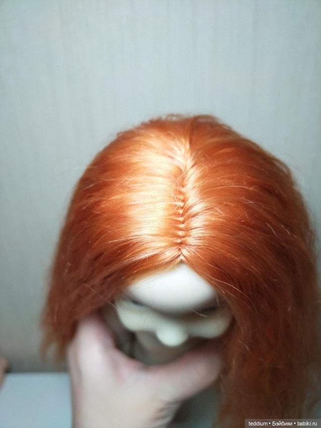 Парик 8-9 — Парики и волосы (мохер) для кукол (фото 2)