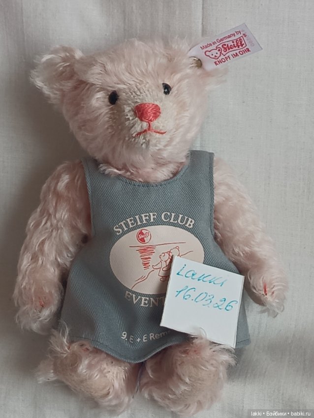 Мишка малышка Steiff — Винтажные куклы и игрушки детства (фото 4)