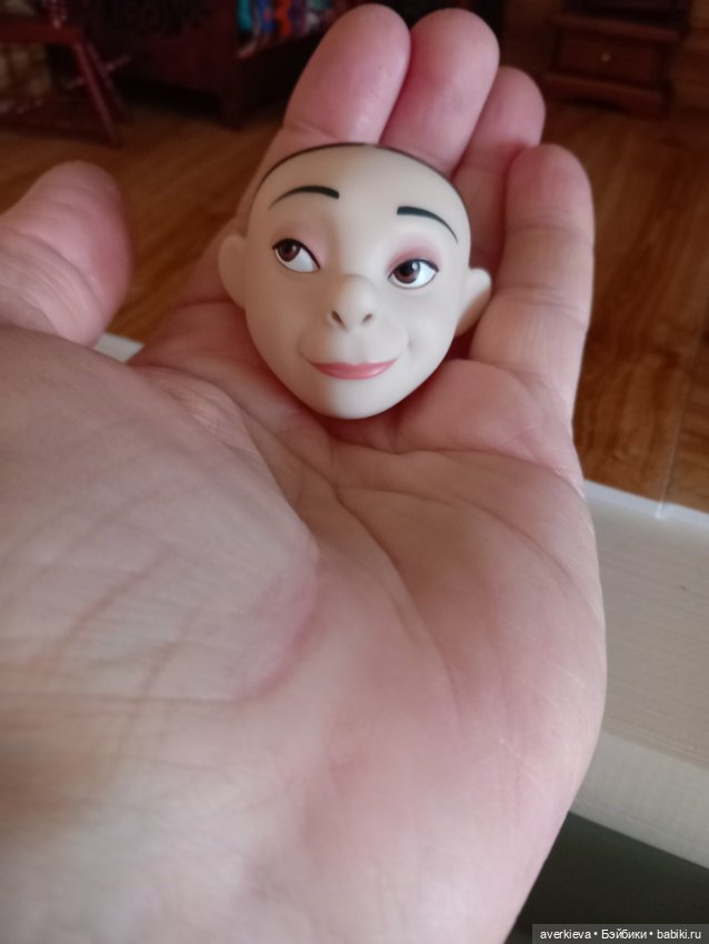 Голова Эдны — Части шарнирных кукол (не BJD) (фото 3)