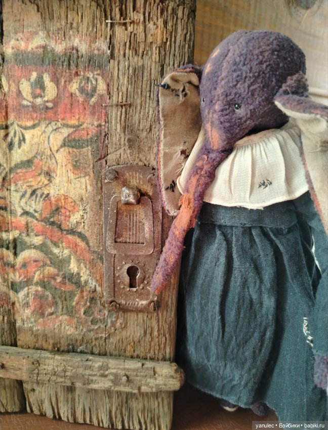 Слониха в стиле Тедди — Авторские игрушки (фото 8)