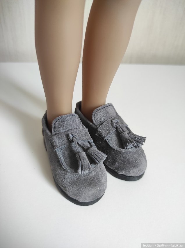 Лоферы на высокого мальчика Руби Ред 39см (фото 6)