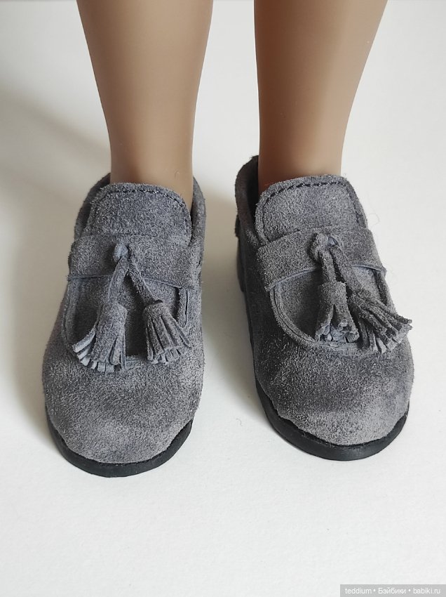 Лоферы на высокого мальчика Руби Ред 39см (фото 5)