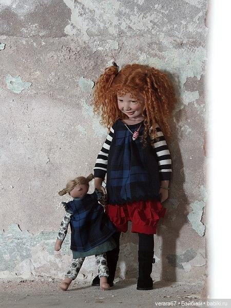 Куколка Zwergnasen от большой куклы Elodie (фото 5)