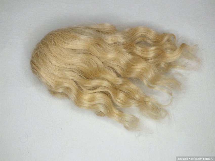 Парик на большую куклу, размер 8-9 (фото 3)