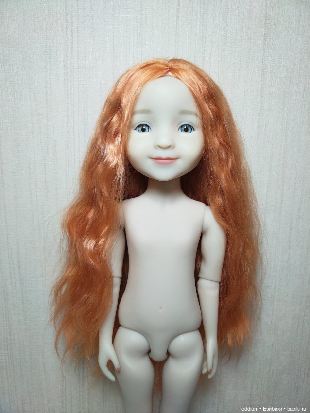 Парик 8-9 — Парики и волосы (мохер) для кукол