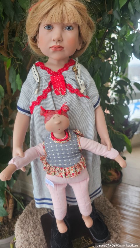 Проказница Leenie со своей подружкой. Раритет. Сэт из двух кукол. 2007 год. Лимит закрыт (фото 9)