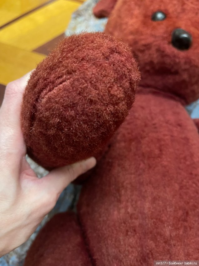 Большой мишка СССР — Винтажные куклы и игрушки детства (фото 9)