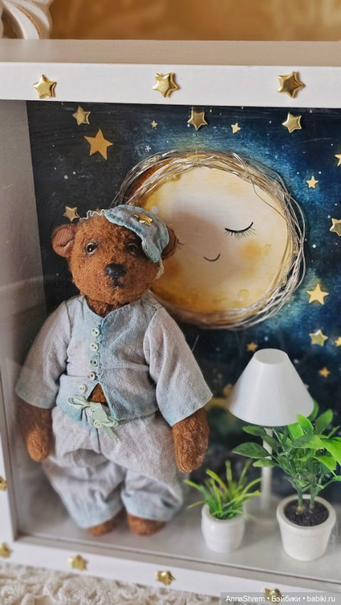 Мишка в коробочке игрушка-ночник (фото 4)