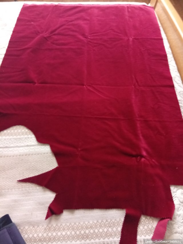 Лот хлопкового бархата — Одежда