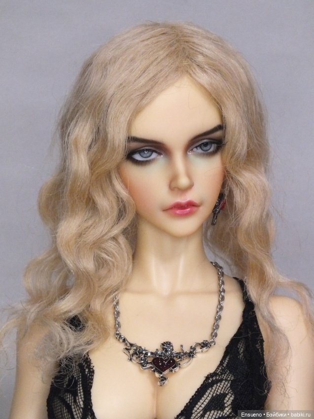 Парик на большую куклу, размер 8-9 (фото 2)