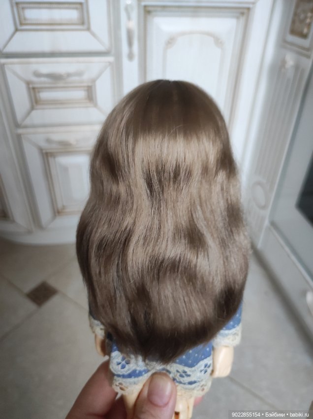 Продам очень красивый паричок из локонов козочки размер 6-7 (фото 8)