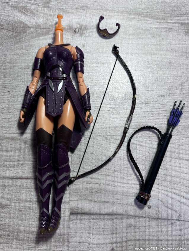 Тело в аутфите Барби Антиопы