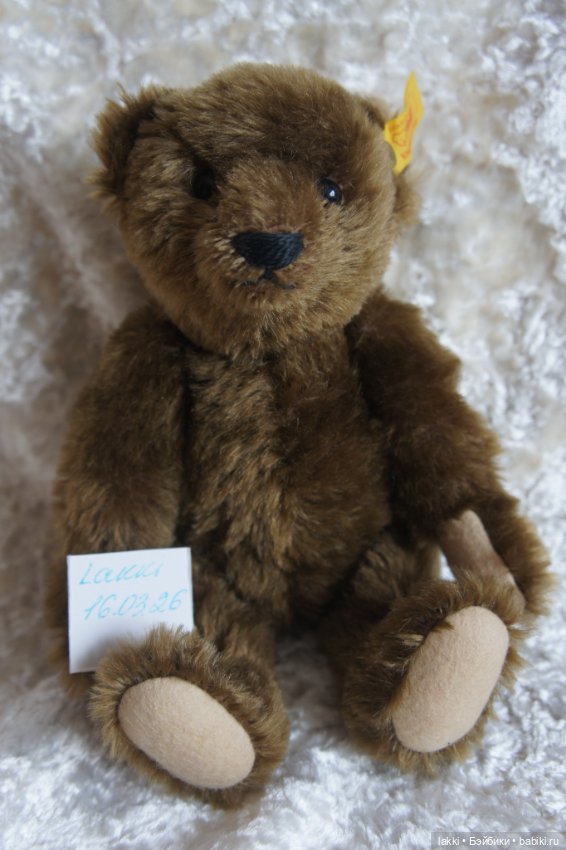Медведь Steiff — Винтажные куклы и игрушки детства (фото 5)
