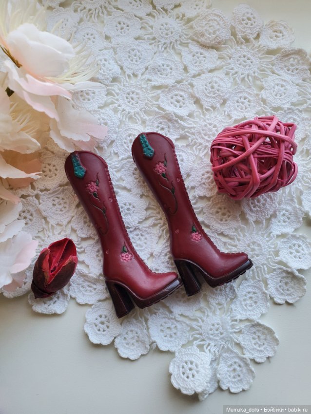 Сапоги шикарные для My scene Барби v Bratz (фото 4)