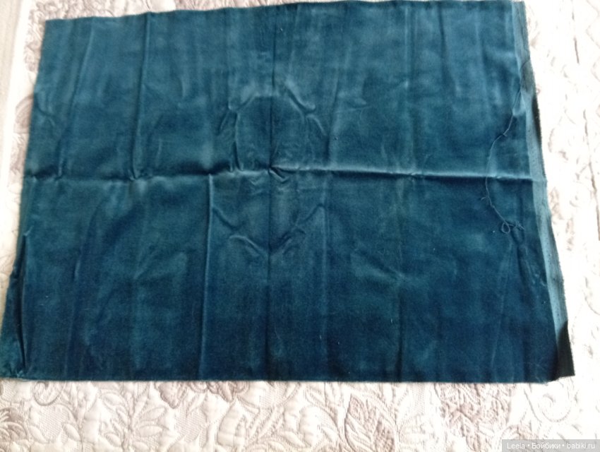 Лот хлопкового бархата — Одежда (фото 5)