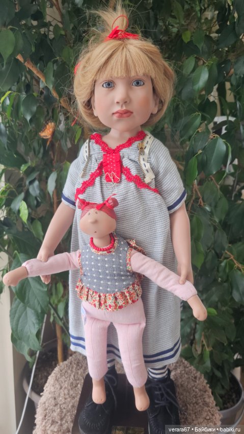 Проказница Leenie со своей подружкой. Раритет. Сэт из двух кукол. 2007 год. Лимит закрыт (фото 4)