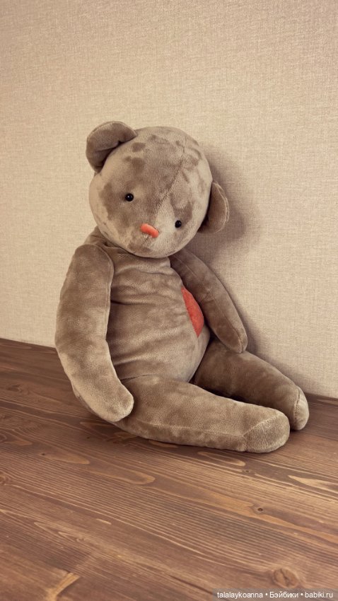 Мишка Пепелёк — Авторские игрушки (фото 3)