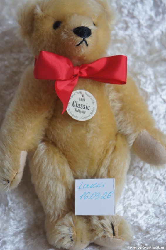 Медведь Steiff — Винтажные куклы и игрушки детства (фото 6)