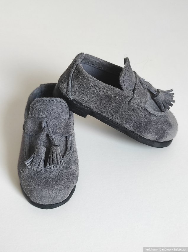 Лоферы на высокого мальчика Руби Ред 39см