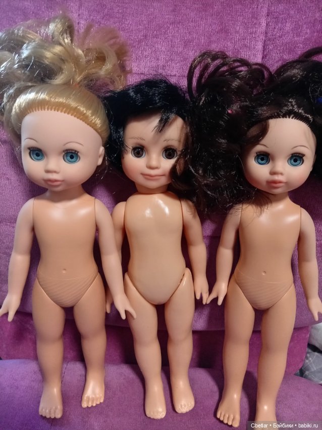 Три куклы фабрики Весна — Игровые куклы