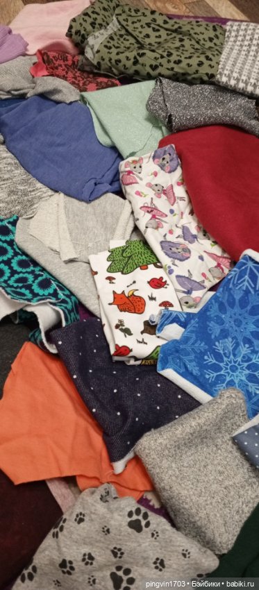 2.6 кг. лоскута для кукол (фото 7)