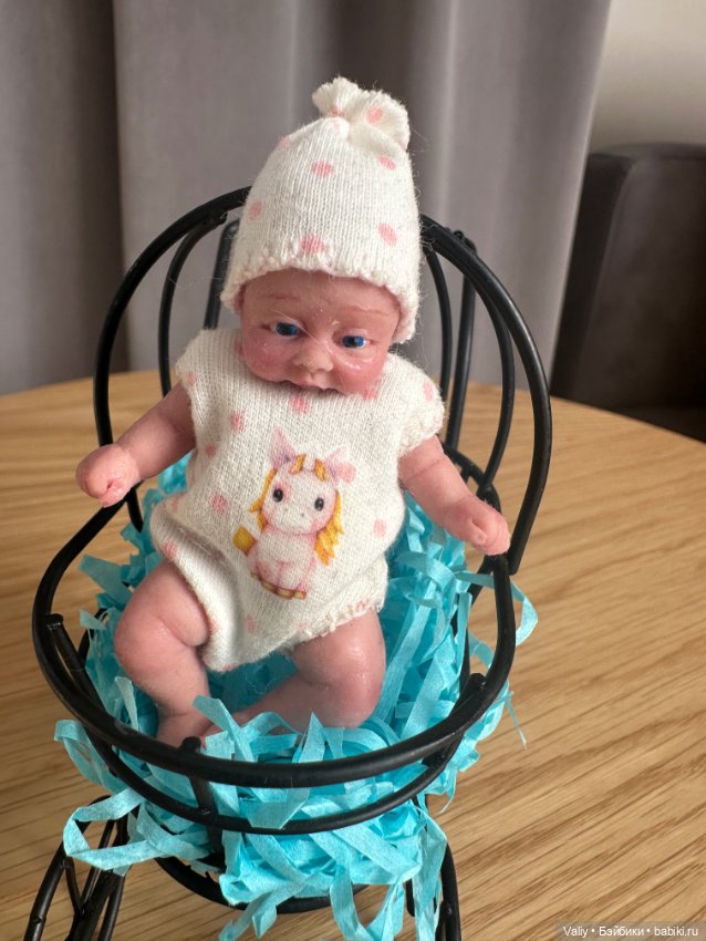 Пупсик силиконовый — Авторские куклы (фото 4)