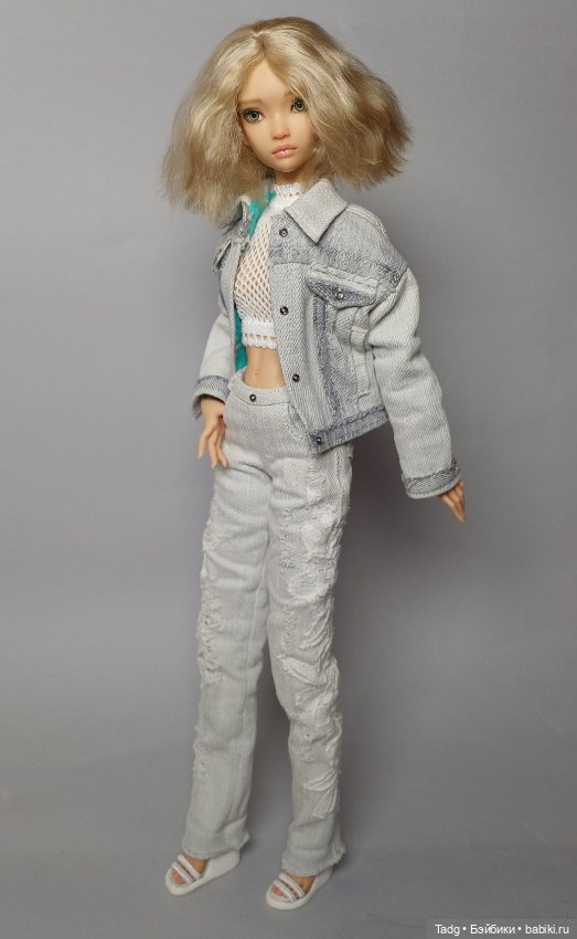 Продам джинсовый комплект для Ириски (фото 2)