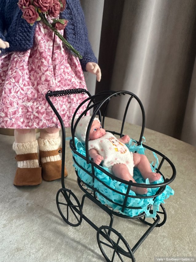 Пупсик силиконовый — Авторские куклы (фото 7)