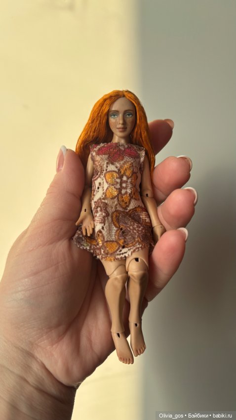 Авторская кукла Елены Белушкиной 1/12 (фото 6)