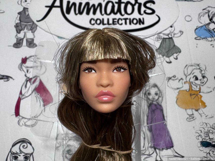 Голова пышки Барби Лукс 24 Симоны (2) (фото 3)