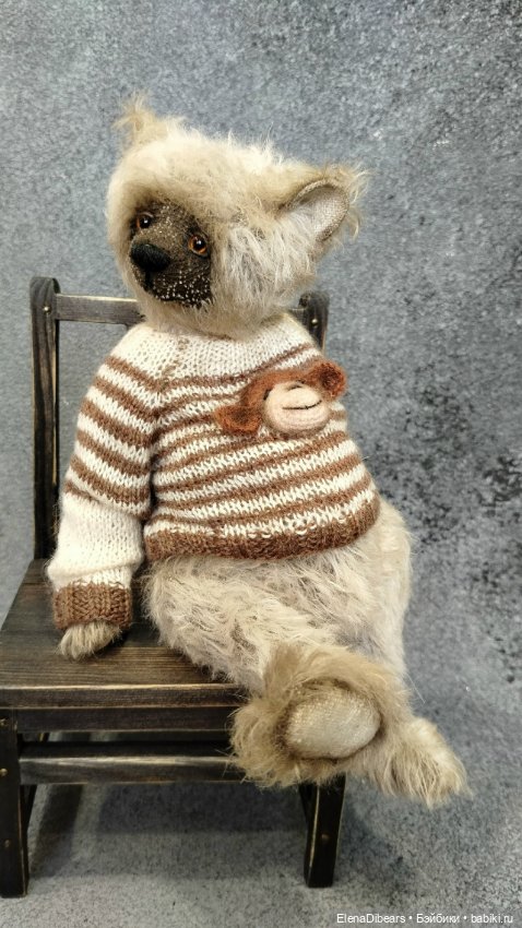 Медвежонок Стивен — Авторские игрушки (фото 8)