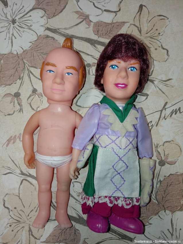 Винтажная парочка 1988 — Винтажные куклы и игрушки детства