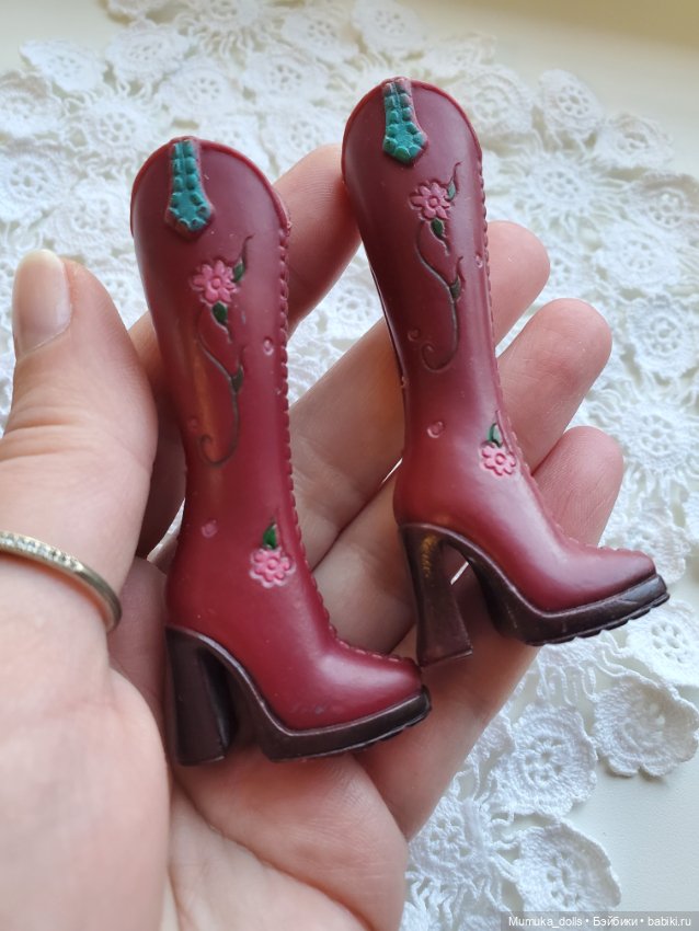 Сапоги шикарные для My scene Барби v Bratz (фото 2)